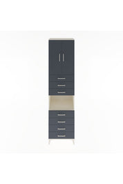Hyperion Dolap 3 Raflı 7 Çekmeceli 2 Kapaklı 60x44x243 - S65M101V2B