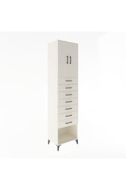 Hyperion Dolap 2 Raflı 7 Çekmeceli 2 Kapaklı 60x44x243 - S65M102V1B