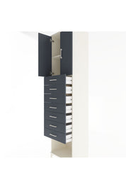 Hyperion Dolap 2 Raflı 7 Çekmeceli 2 Kapaklı 60x44x243 - S65M102V2B