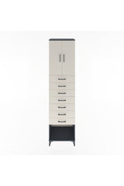 Hyperion Dolap 2 Raflı 7 Çekmeceli 2 Kapaklı 60x44x243 - S65M102V4B