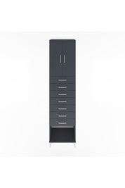 Hyperion Dolap 2 Raflı 7 Çekmeceli 2 Kapaklı 60x44x243 - S65M102V5B