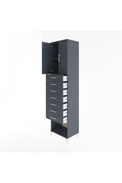 Hyperion Dolap 2 Raflı 7 Çekmeceli 2 Kapaklı 60x44x243 - S65M102V5B