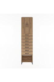 Hyperion Dolap 2 Raflı 7 Çekmeceli 2 Kapaklı 60x44x243 - S65M102V9B