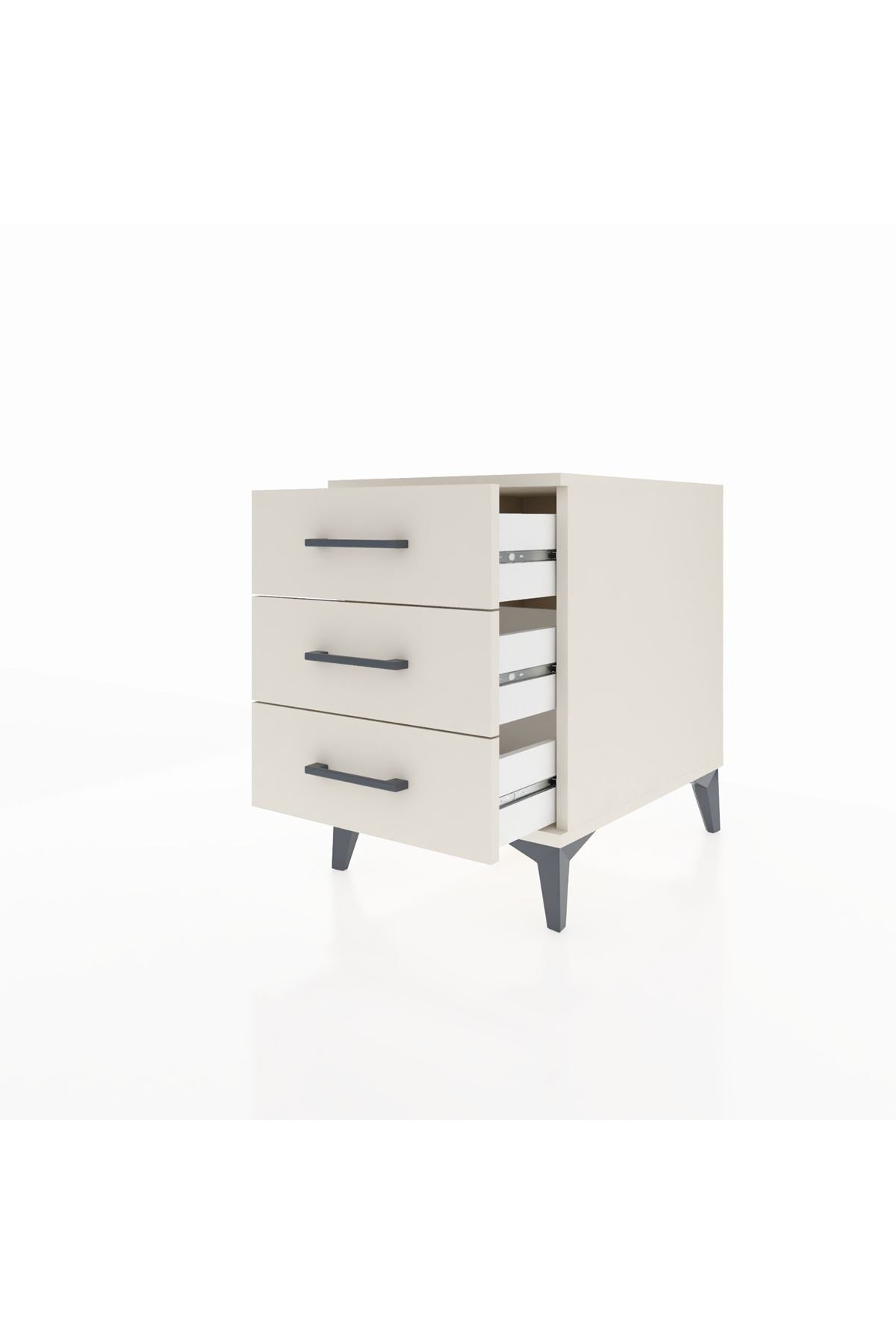 Kronos Komodin 3 Çekmeceli 44x59x64 - S73M001V1C