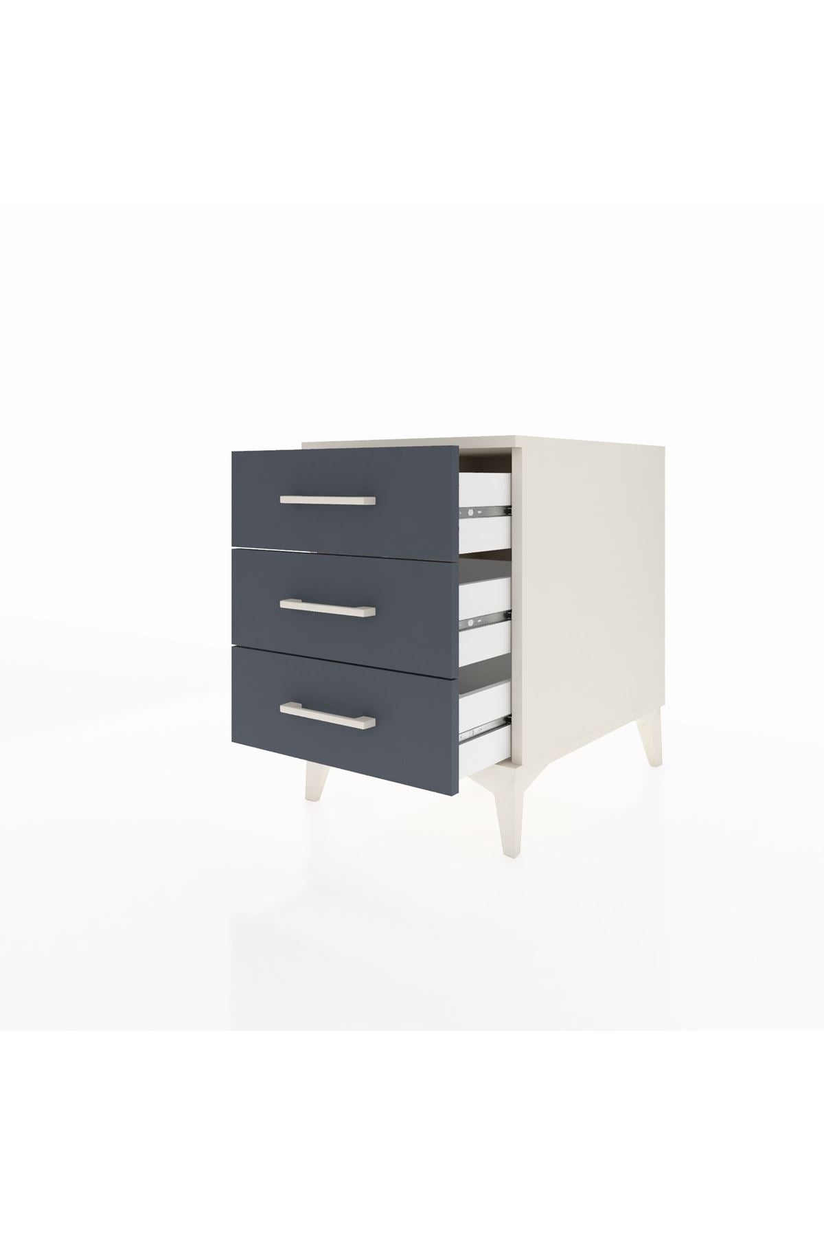 Kronos Komodin 3 Çekmeceli 44x59x64 - S73M001V2C