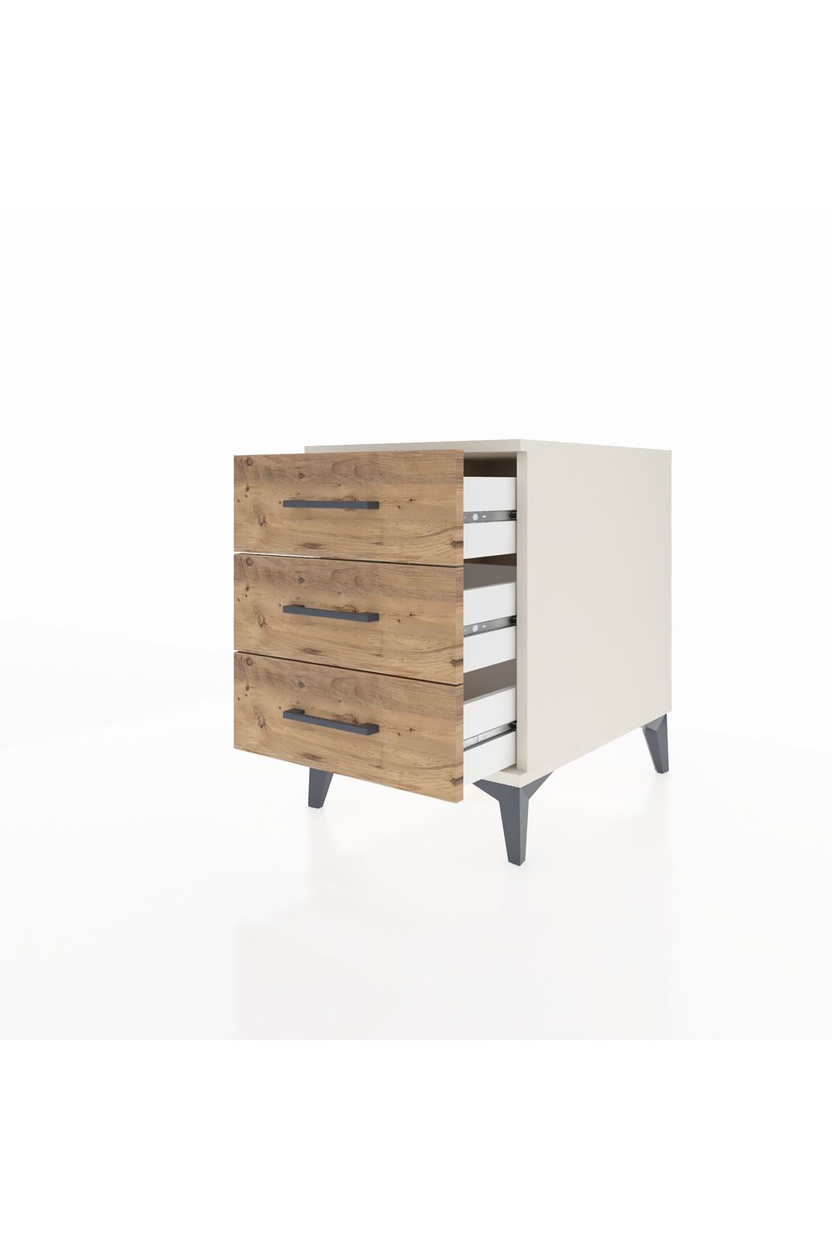 Kronos Komodin 3 Çekmeceli 44x59x64 - S73M001V3C