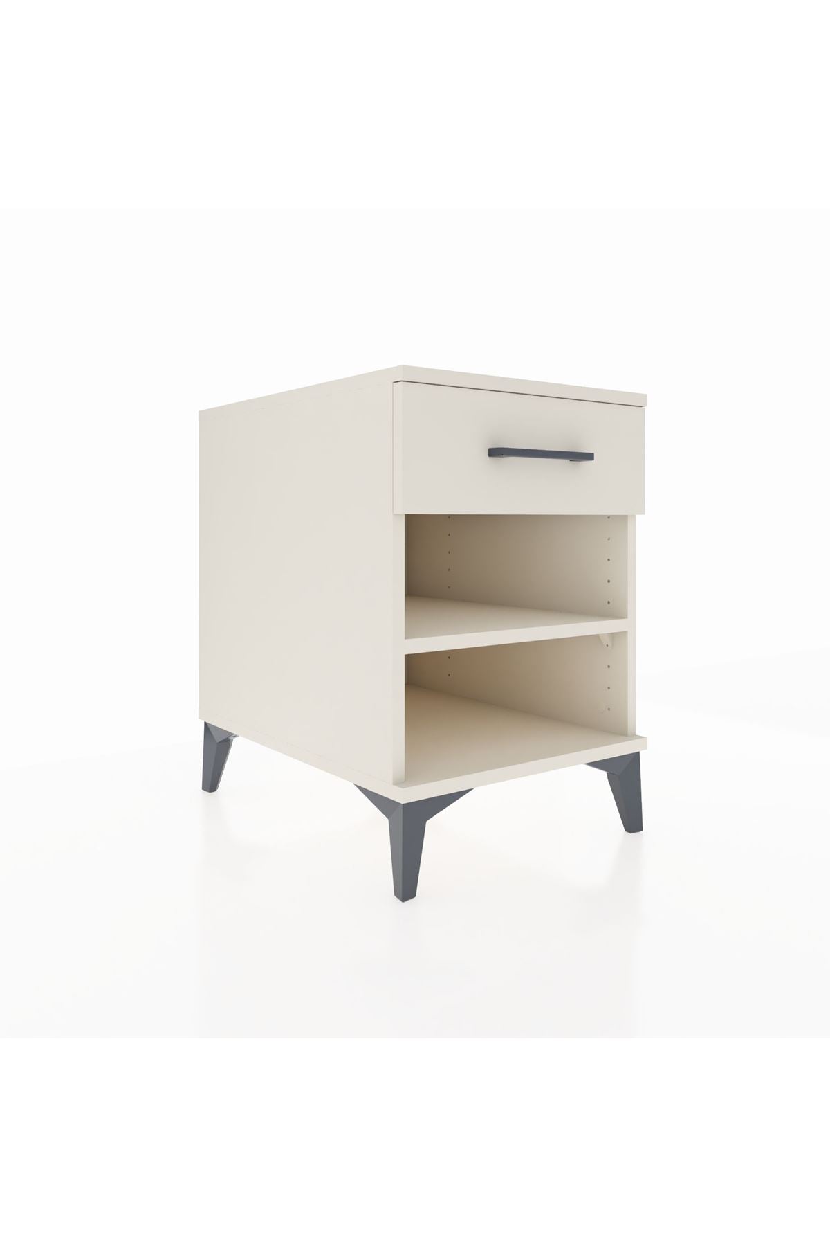 Kronos Komodin Tek Raflı Tek Çekmeceli 44x59x64 - S73M003V1C