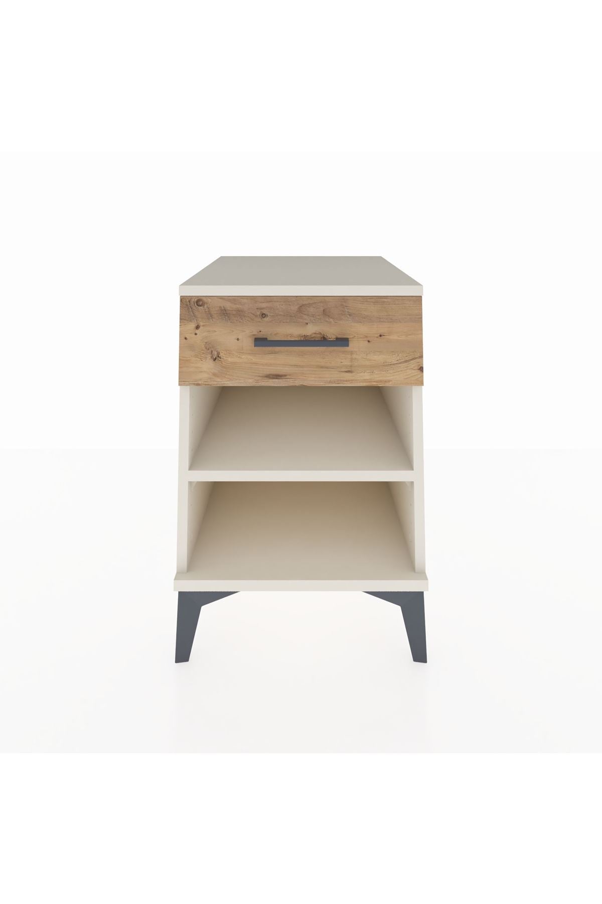 Kronos Komodin Tek Raflı Tek Çekmeceli 44x59x64 - S73M003V3C