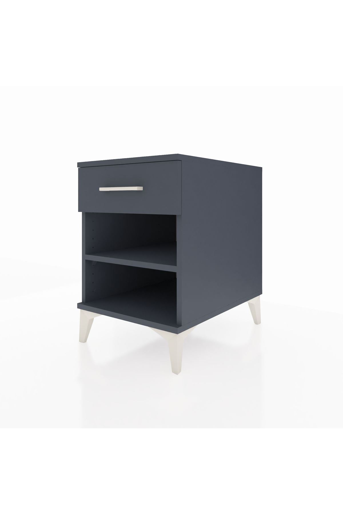 Kronos Komodin Tek Raflı Tek Çekmeceli 44x59x64 - S73M003V5C