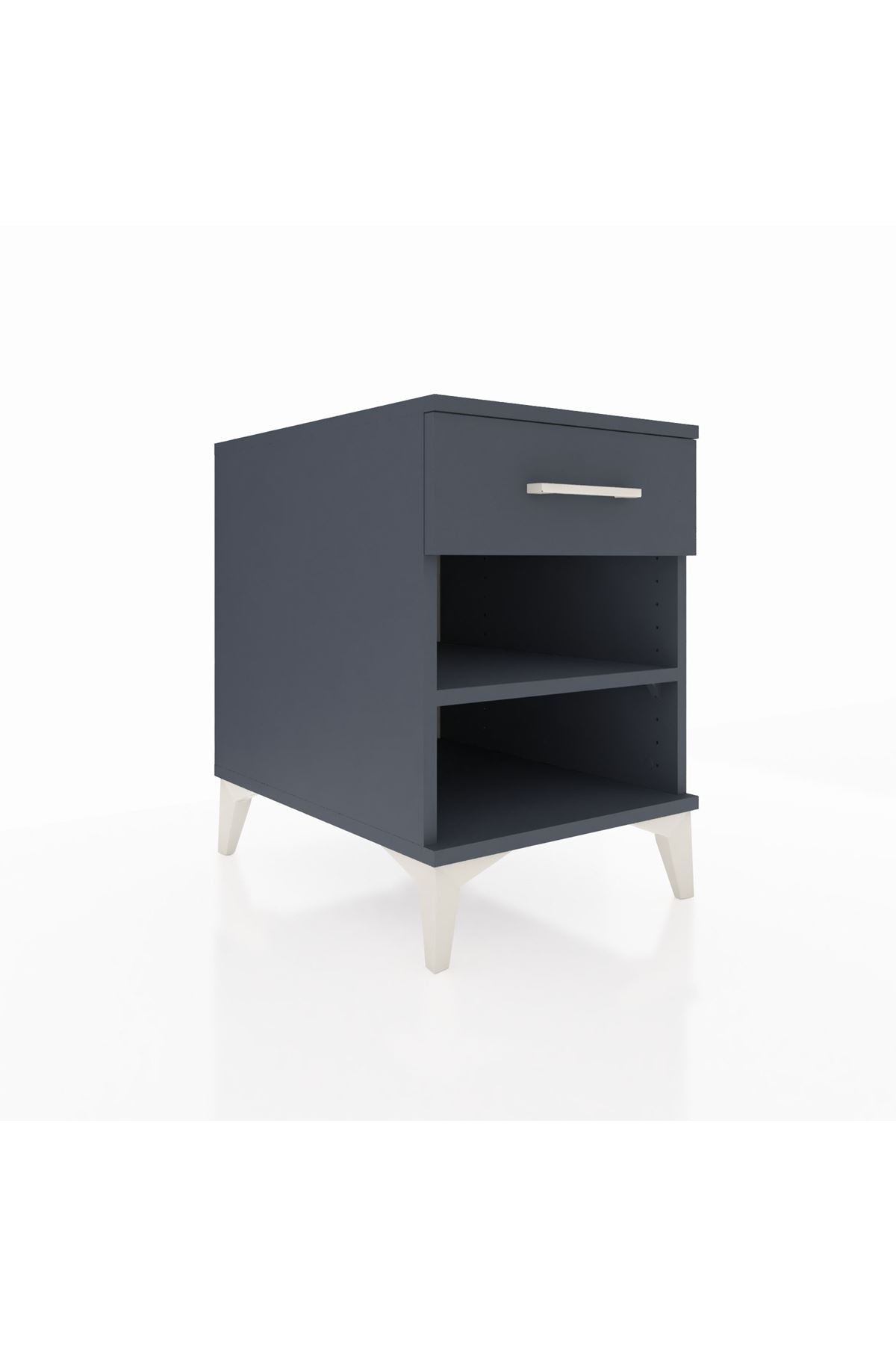 Kronos Komodin Tek Raflı Tek Çekmeceli 44x59x64 - S73M003V5C