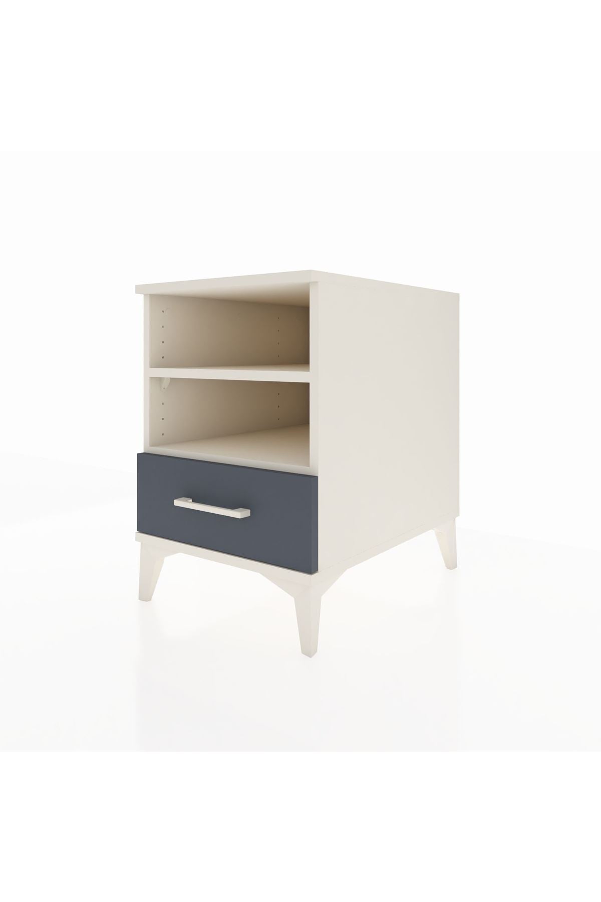 Kronos Komodin 2 Raflı Tek Çekmeceli 44x59x64 - S73M004V2C