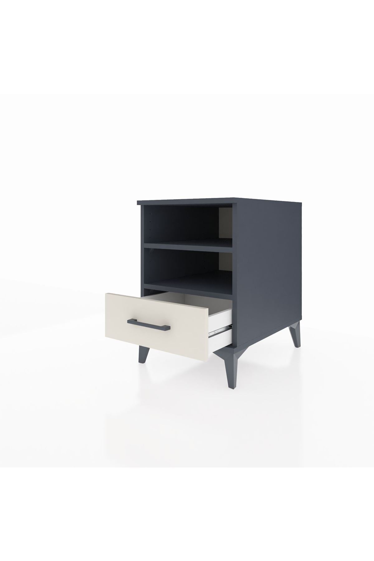 Kronos Komodin 2 Raflı Tek Çekmeceli 44x59x64 - S73M004V4C