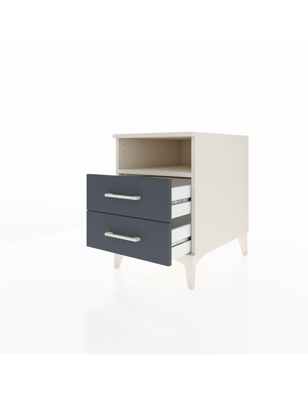 Kronos Komodin Tek Raflı 2 Çekmeceli 44x59x64 - S73M005V2C