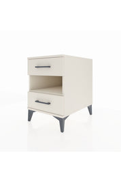Kronos Komodin Tek Raflı 2 Çekmeceli 44x59x64 - S73M006V1C