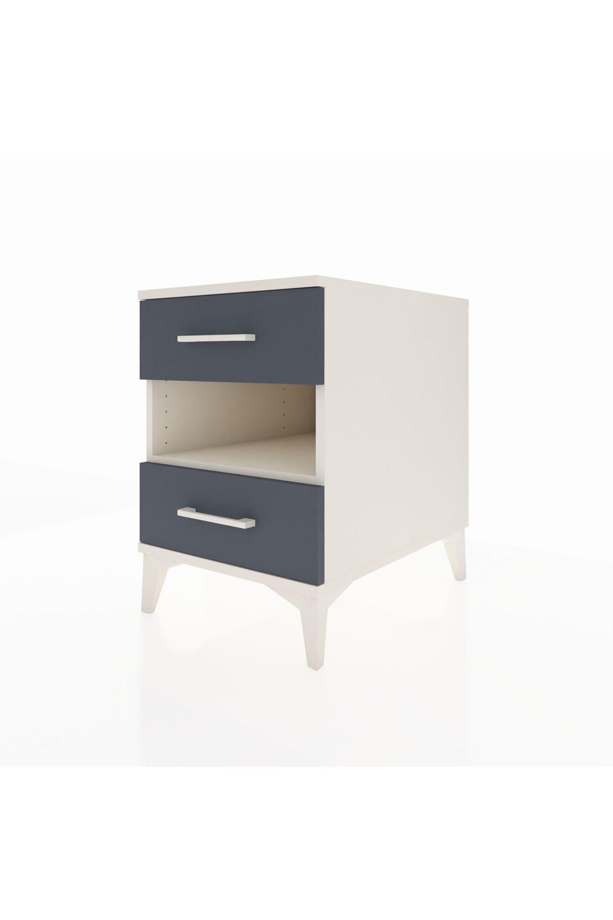 Kronos Komodin Tek Raflı 2 Çekmeceli 44x59x64 - S73M006V2C