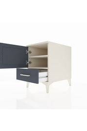 Kronos Komodin 2 Raflı Tek Çekmeceli Tek Kapaklı 44x59x64 - S73M007V2C