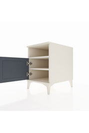 Kronos Komodin 2 Raflı Tek Kapaklı 44x59x64 - S73M009V2C