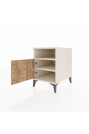 Kronos Komodin 2 Raflı Tek Kapaklı 44x59x64 - S73M009V3C