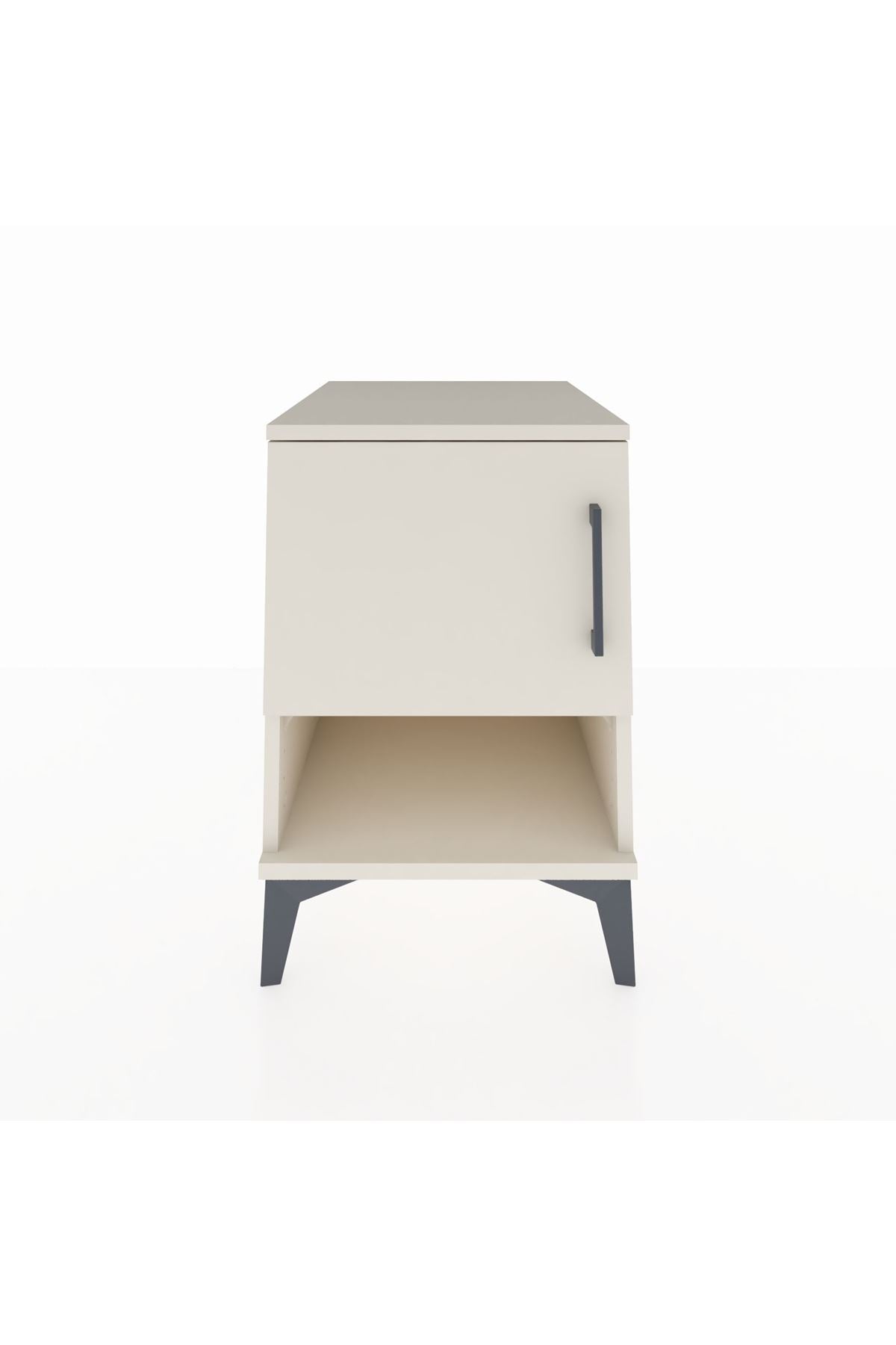 Kronos Komodin 2 Raflı Tek Kapaklı 44x59x64 - S73M010V1C