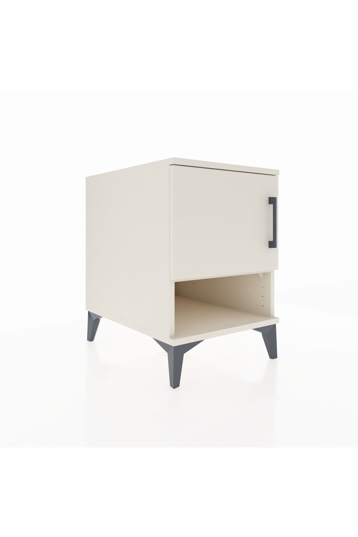 Kronos Komodin 2 Raflı Tek Kapaklı 44x59x64 - S73M010V1C