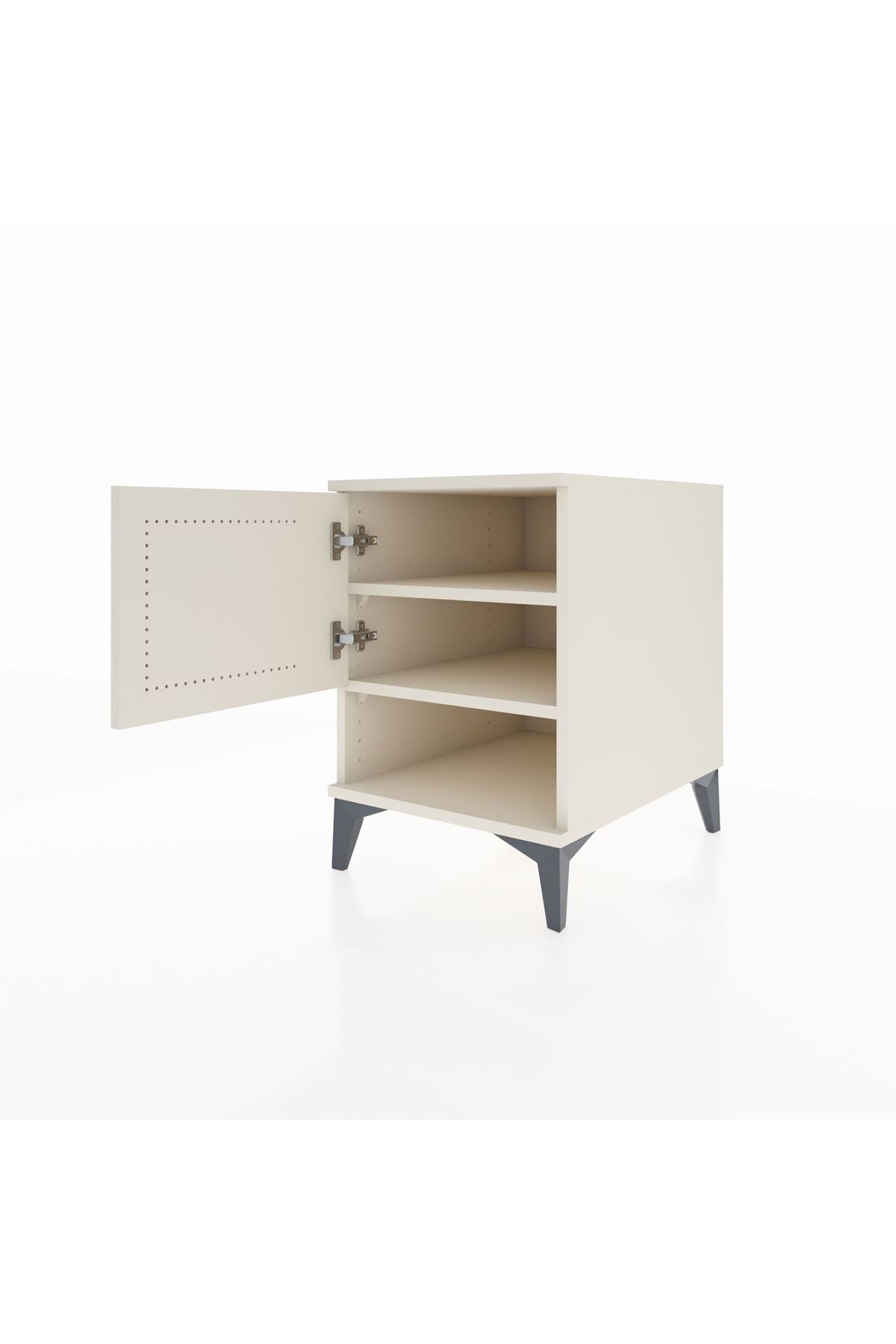 Kronos Komodin 2 Raflı Tek Kapaklı 44x59x64 - S73M010V1C