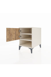 Kronos Komodin 2 Raflı Tek Kapaklı 44x59x64 - S73M010V3C