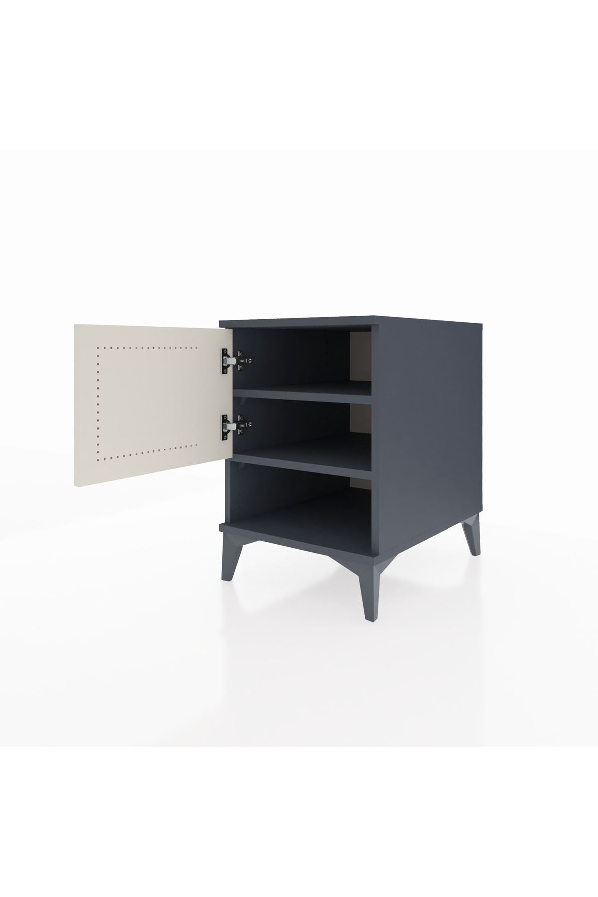 Kronos Komodin 2 Raflı Tek Kapaklı 44x59x64 - S73M010V4C