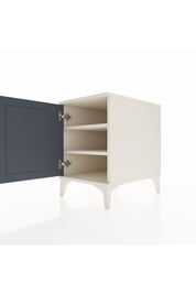Kronos Komodin 2 Raflı Tek Kapaklı 44x59x64 - S73M011V2C