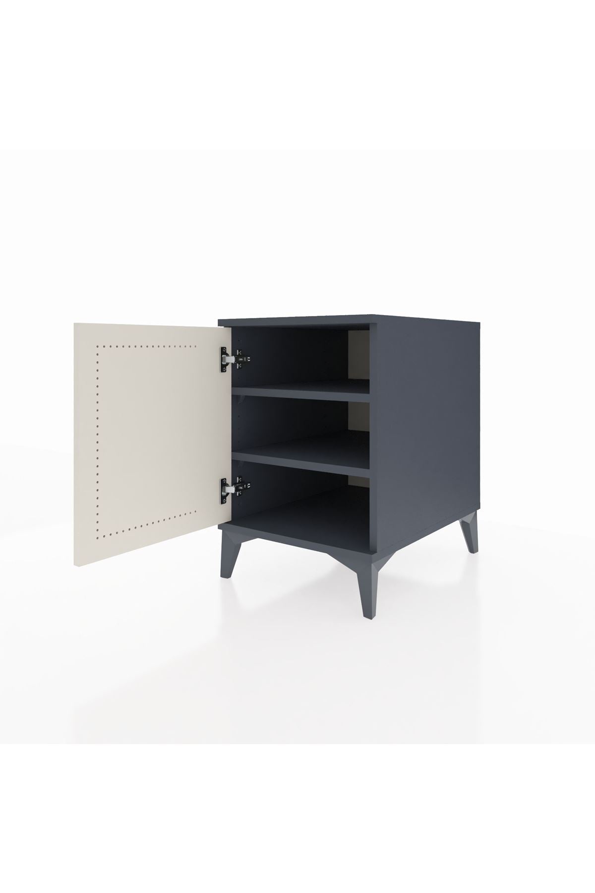 Kronos Komodin 2 Raflı Tek Kapaklı 44x59x64 - S73M011V4C