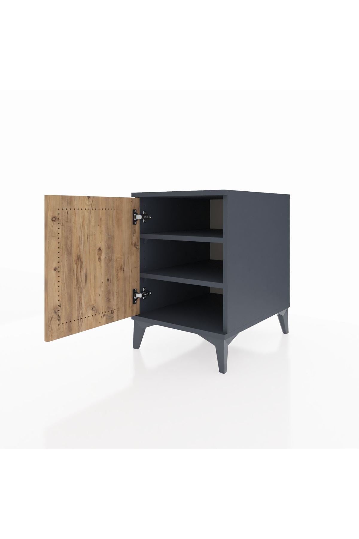 Kronos Komodin 2 Raflı Tek Kapaklı 44x59x64 - S73M011V6C