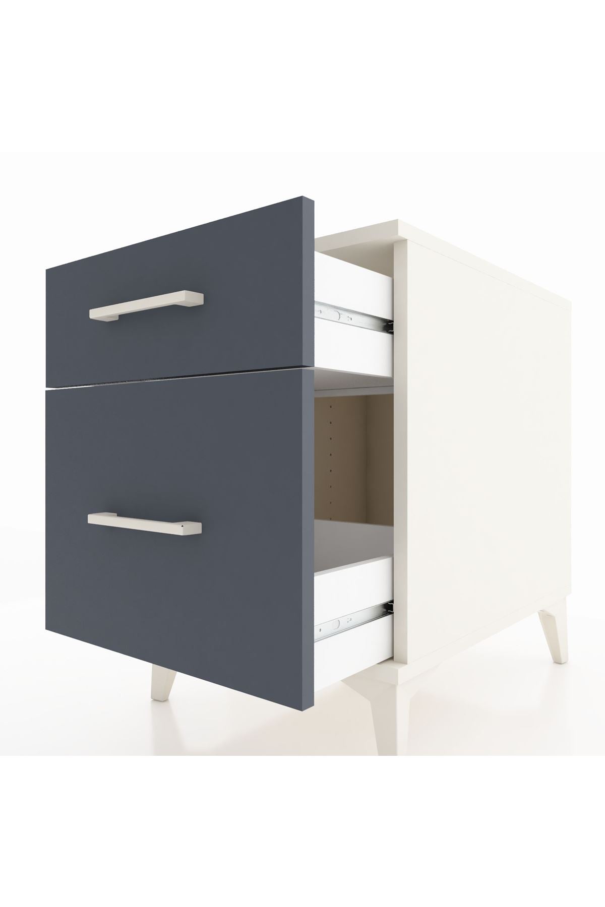 Kronos Komodin Tek Çekmeceli 44x59x64 - S73M014V2C