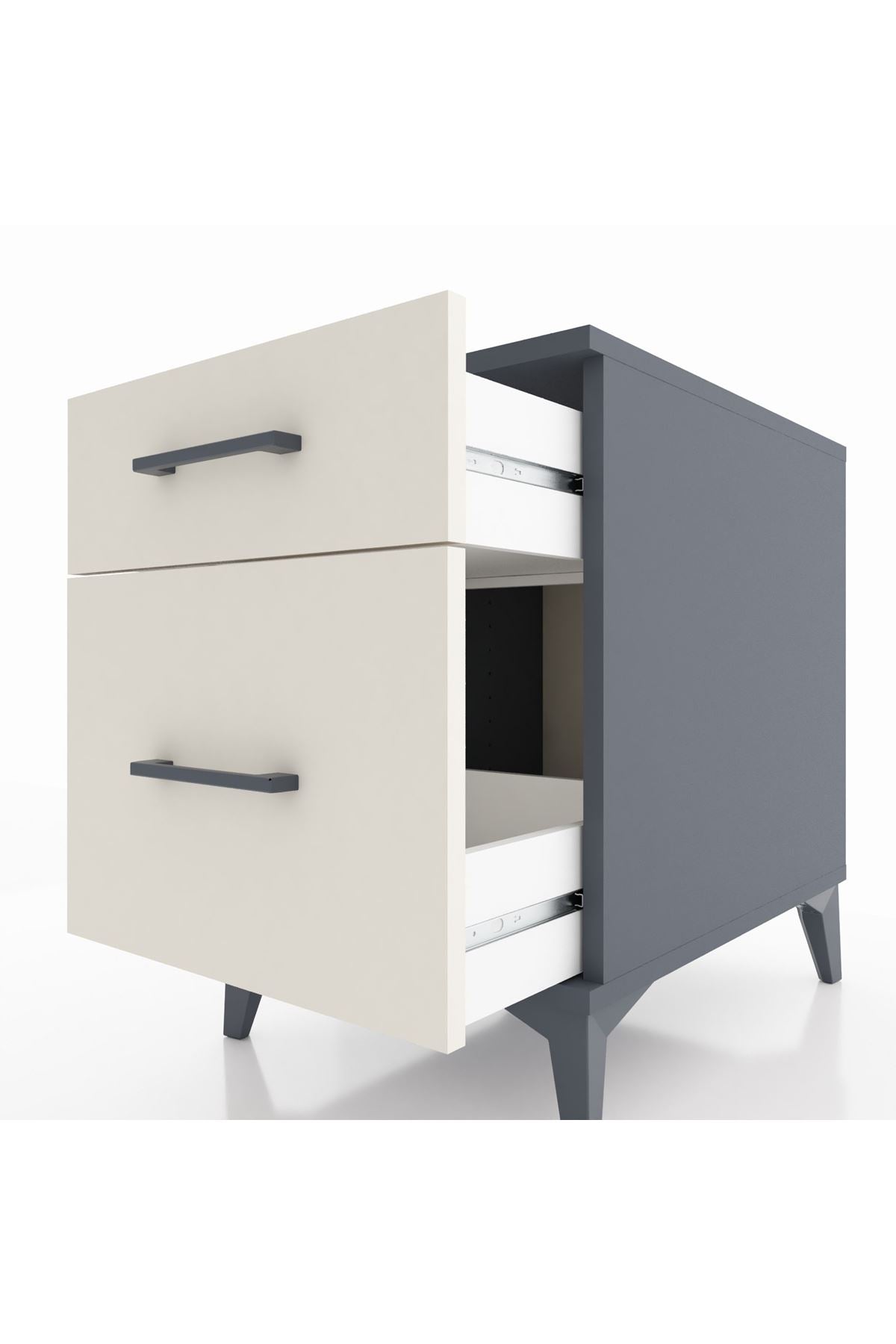 Kronos Komodin Tek Çekmeceli 44x59x64 - S73M014V4C