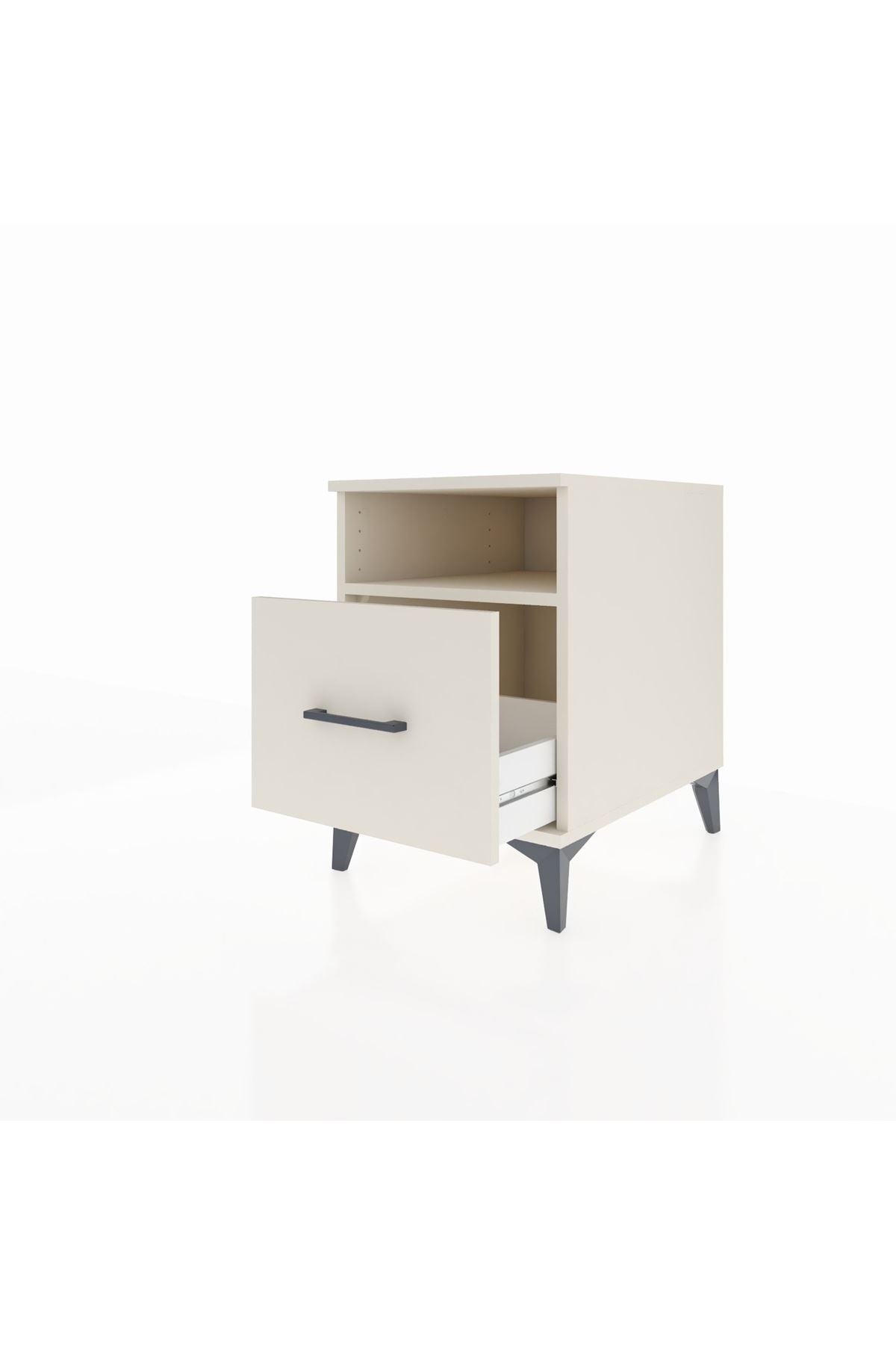Kronos Komodin Tek Raflı Tek Çekmeceli 44x59x64 - S73M015V1C