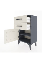 Arges Komodin 2 Raflı Tek Kapaklı 44x30x80 - S08M001V4A