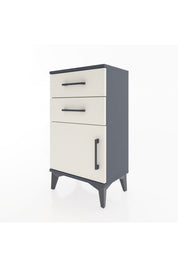 Arges Komodin 2 Raflı Tek Kapaklı 44x30x80 - S08M001V4A