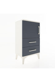 Arges Komodin 2 Raflı Tek Çekmeceli Tek Kapaklı 44x30x80 - S08M003V2A