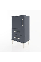 Arges Komodin 2 Raflı Tek Çekmeceli Tek Kapaklı 44x30x80 - S08M003V5A