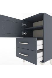 Arges Komodin 2 Raflı Tek Çekmeceli Tek Kapaklı 44x30x80 - S08M003V5A