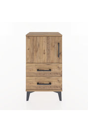 Arges Komodin 2 Raflı Tek Çekmeceli Tek Kapaklı 44x30x80 - S08M003V9A