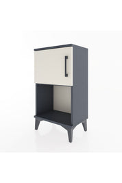 Arges Komodin 2 Raflı 2 Çekmeceli Tek Kapaklı 44x30x80 - S08M004V4A