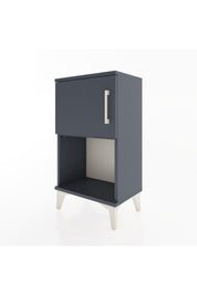 Arges Komodin 2 Raflı 2 Çekmeceli Tek Kapaklı 44x30x80 - S08M004V5A
