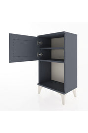 Arges Komodin 2 Raflı 2 Çekmeceli Tek Kapaklı 44x30x80 - S08M004V5A