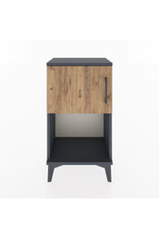 Arges Komodin 2 Raflı 2 Çekmeceli Tek Kapaklı 44x30x80 - S08M004V6A