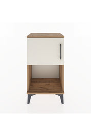 Arges Komodin 2 Raflı 2 Çekmeceli Tek Kapaklı 44x30x80 - S08M004V7A