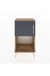 Arges Komodin 2 Raflı 2 Çekmeceli Tek Kapaklı 44x30x80 - S08M004V8A