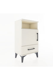 Arges Komodin 2 Raflı Tek Kapaklı 44x30x80 - S08M005V1A