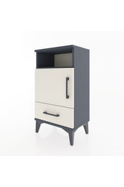 Arges Komodin 2 Raflı Tek Kapaklı 44x30x80 - S08M005V4A