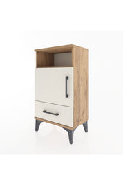 Arges Komodin 2 Raflı Tek Kapaklı 44x30x80 - S08M005V7A