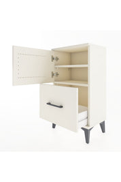 Arges Komodin Tek Raflı Tek Çekmeceli Tek Kapaklı 44x30x80 - S08M007V1A
