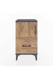 Arges Komodin Tek Raflı Tek Çekmeceli Tek Kapaklı 44x30x80 - S08M007V6A